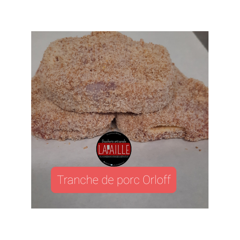 Tranche de porc Orloff (Boucherie artisanle Lapaille)