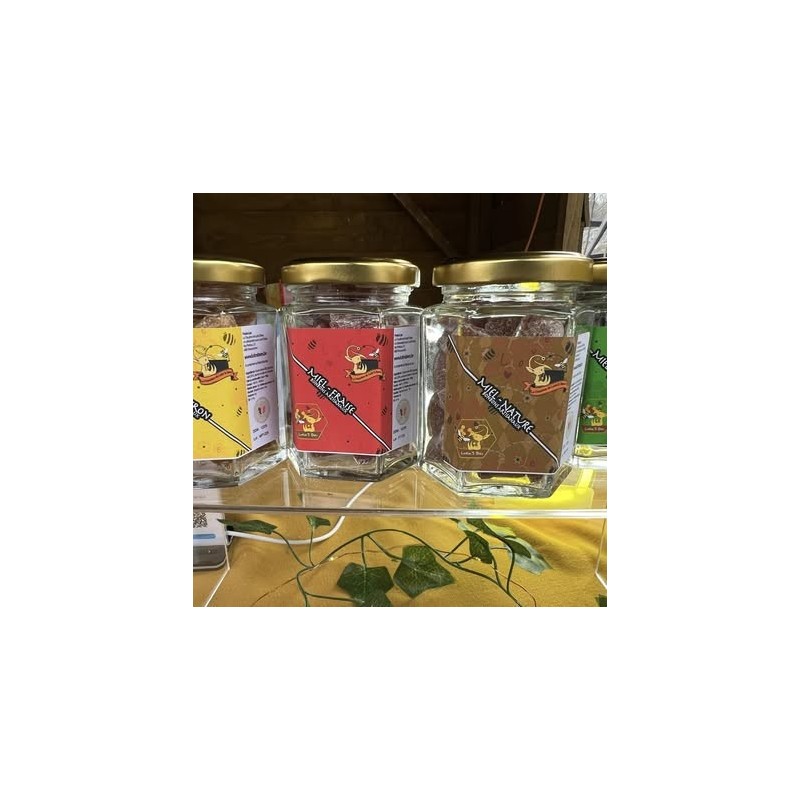 Bonbon au miel- Fraise 125gr