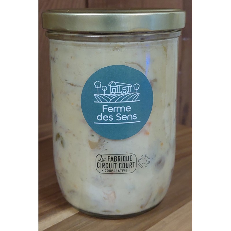 Ferme des Sens / Vol au vent de dinde BIO AVEC crème