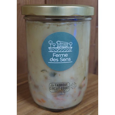 Ferme des Sens / Vol au vent de dinde BIO SANS crème