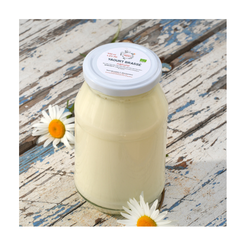 Grand Enclos - Yaourt Brassé  Myrtille BIO 125gr