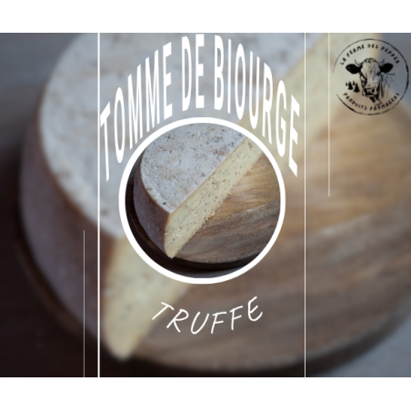 Tomme de Biourge à la truffe