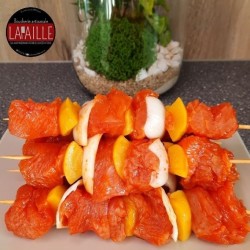 Brochette de poulet aigre doux