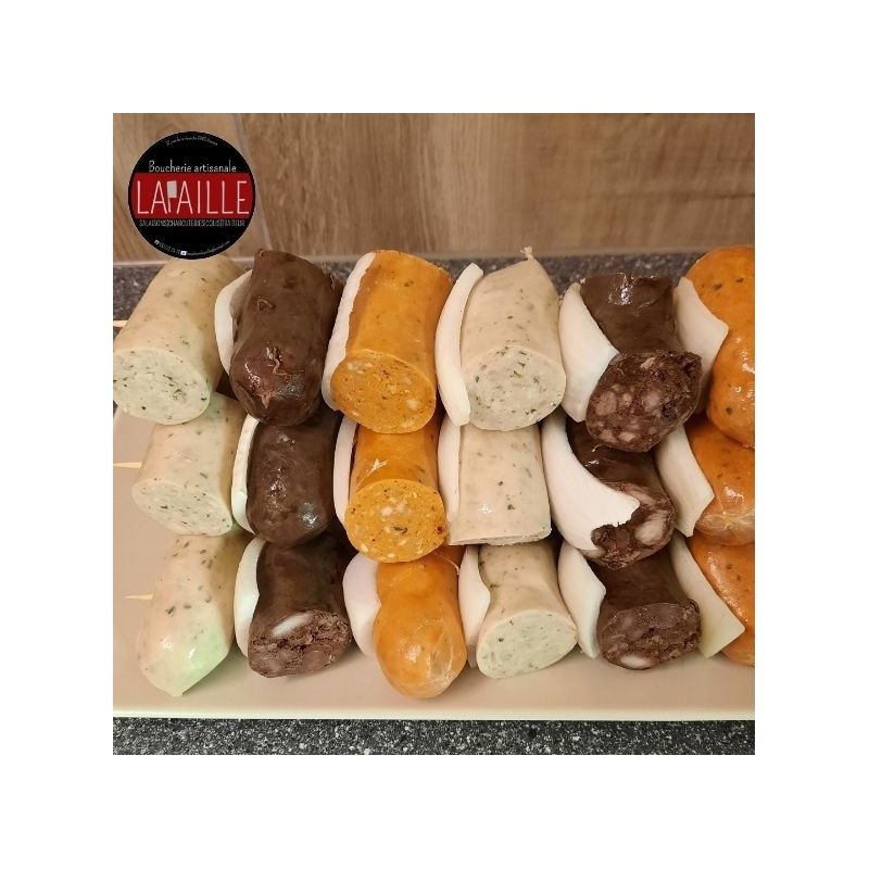 Brochette de boudin