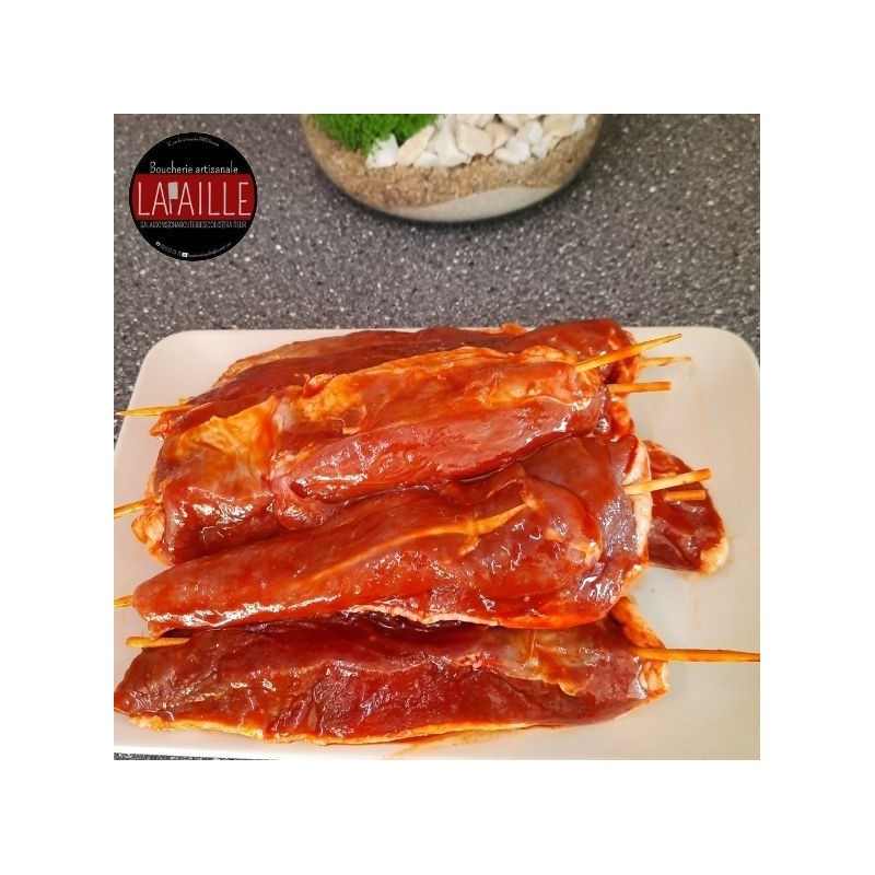 Brochette de magret de canard - Boucherie Lapaille