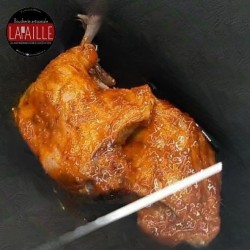 Cuisse de canard confite marinée (Boucherie Lapaille)