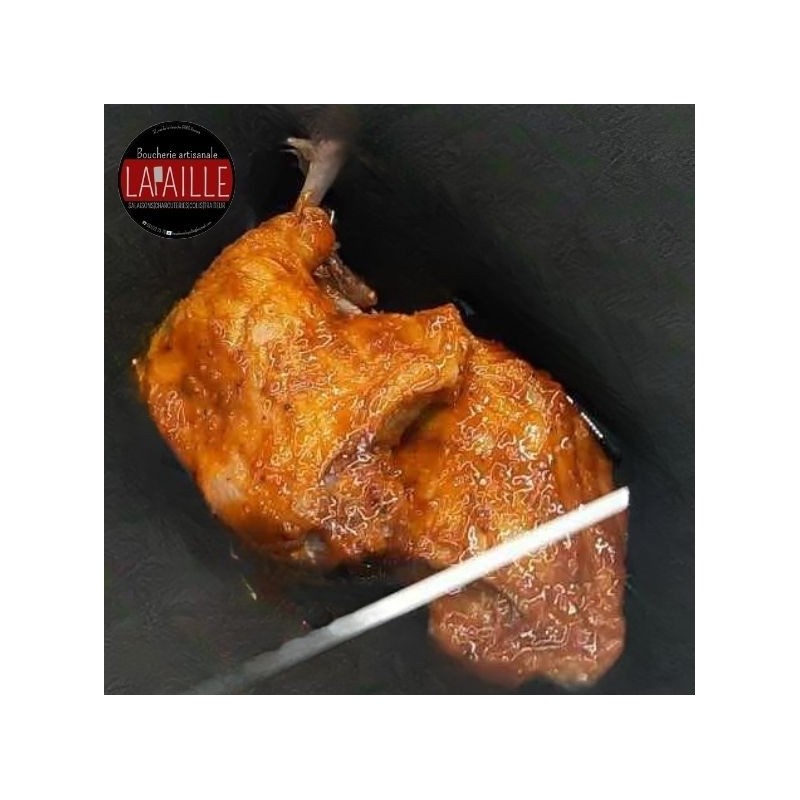 Cuisse de canard confite marinée (Boucherie Lapaille)