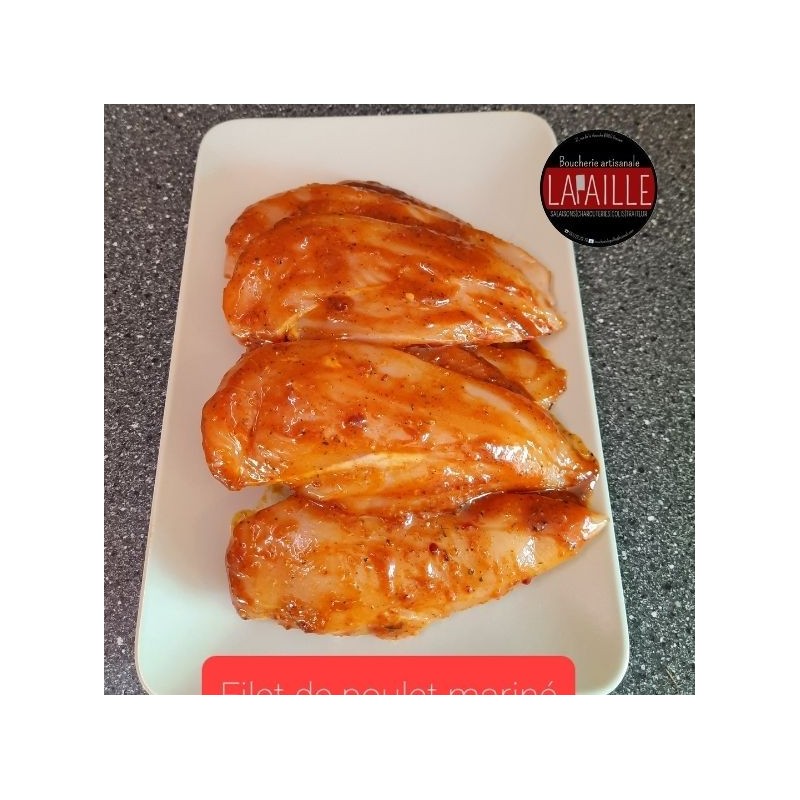 Filet de poulet mariné (Boucherie Lapaille)