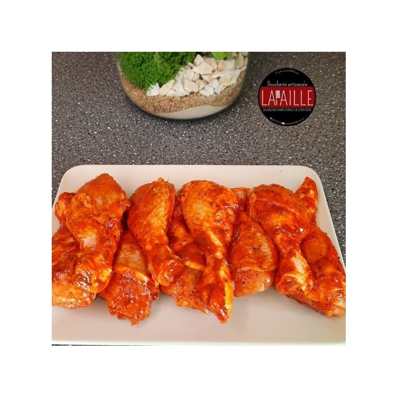 Pilon de poulet mariné (Boucherie Lapaille)