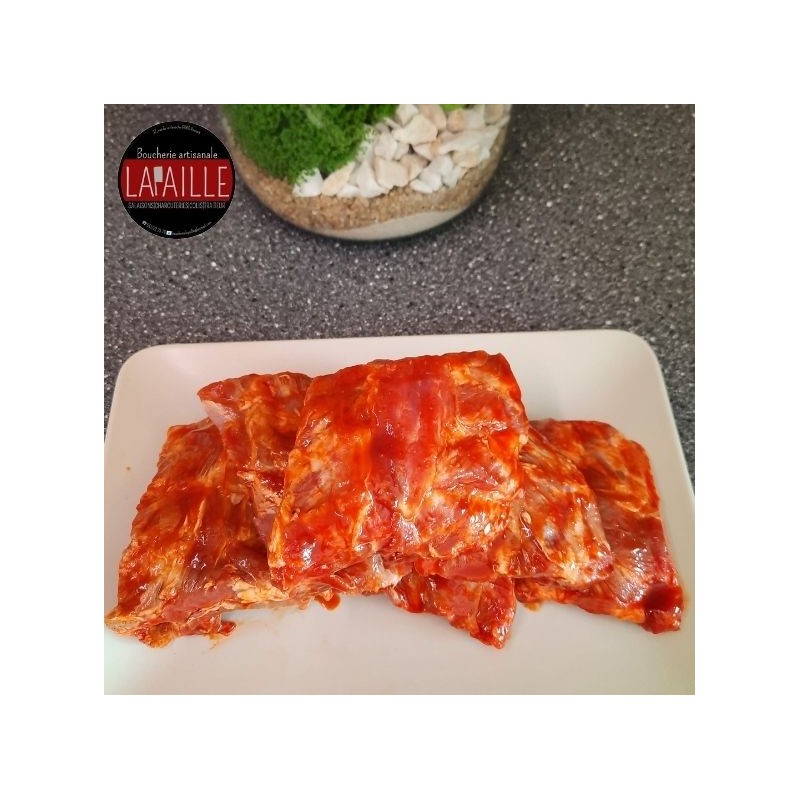 Spare ribs mariné (Boucherie Lapaille)