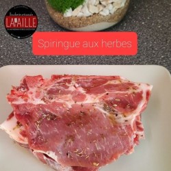 Spiringue de porc aux herbes (Boucherie Lapaille)