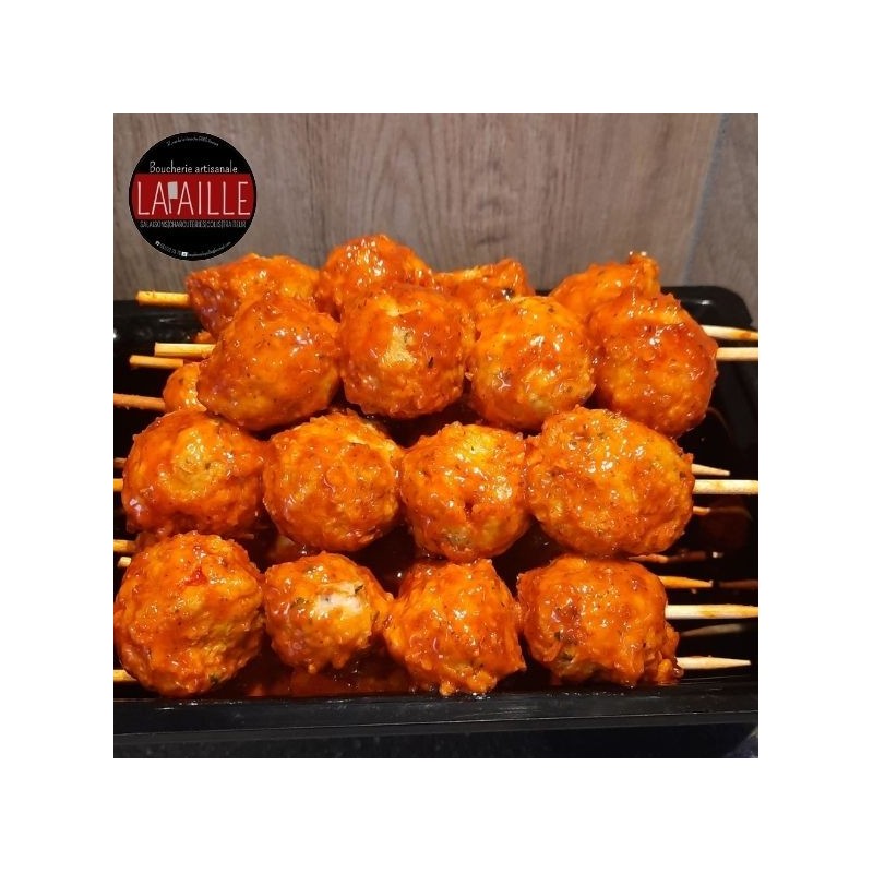 Brochette de mini boulette