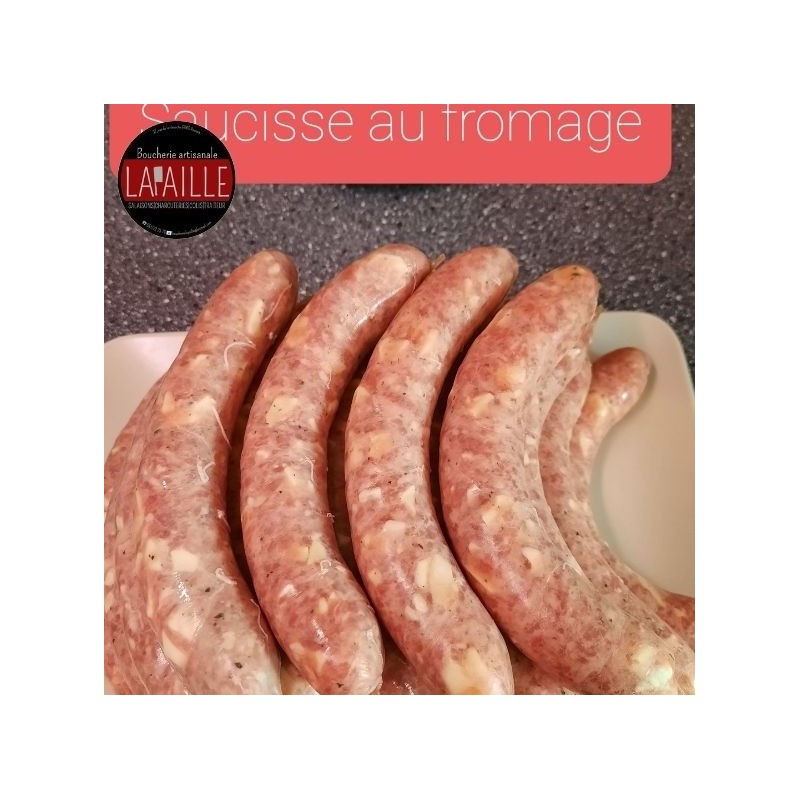 Saucisse au fromage (Boucherie Lapaille)