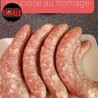 Saucisse au fromage (Boucherie Lapaille)