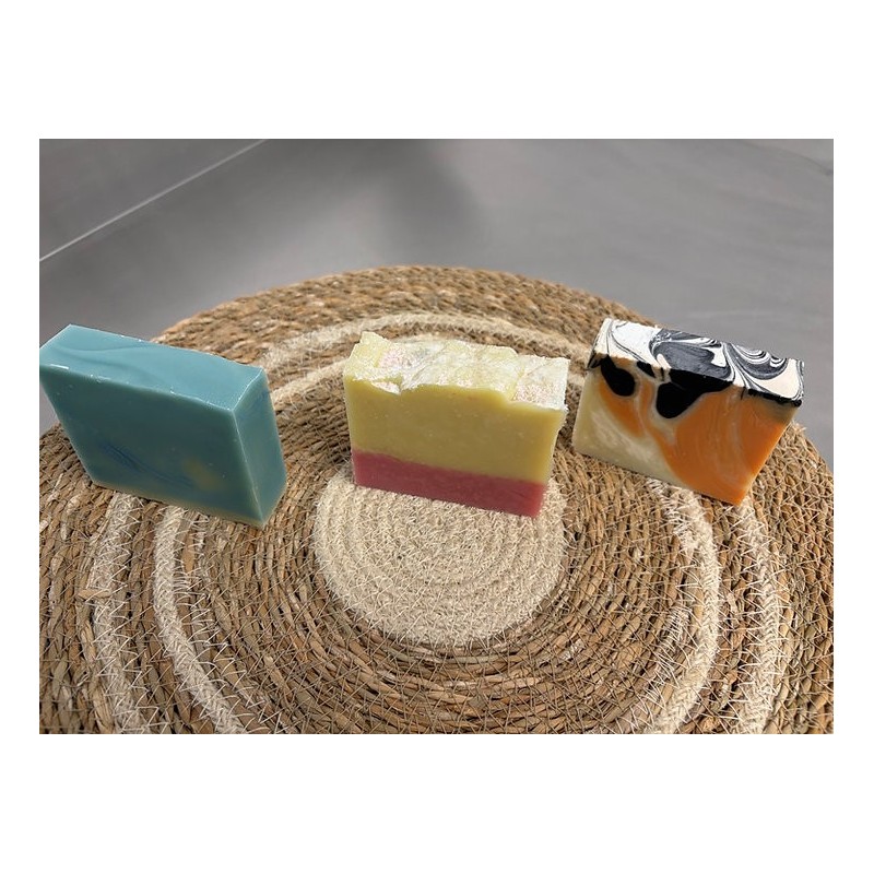 The Green Washer /  Le Trio "Éclat & Douceur" – Coffret 3 Savons Artisanaux