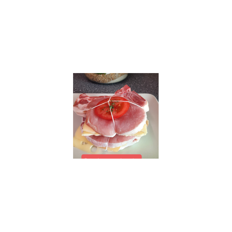 Côte de porc ardennaise
