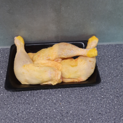 Cuisse de poulet maïs