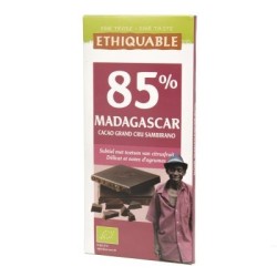 Chocolat BIO Ethiquable dark 85% 100g