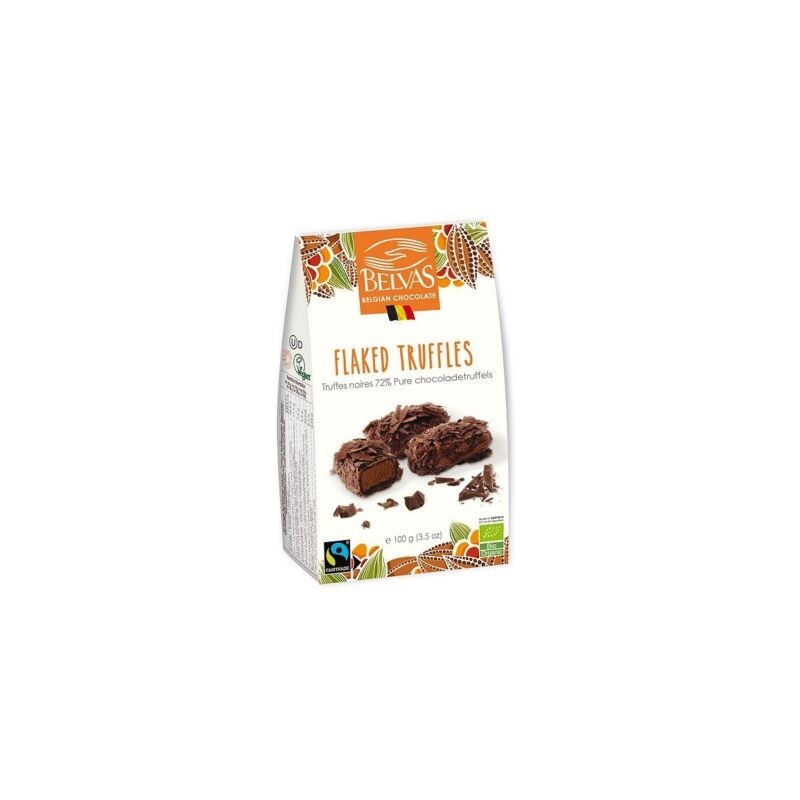 BIO Truffettes paillettes noir 100g