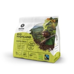 Dosettes café Highland bio 16x7g