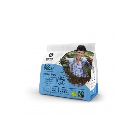 Dosettes café Déca bio 16x7g