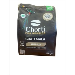 Dosettes café Chorti bio 18 x 7g
