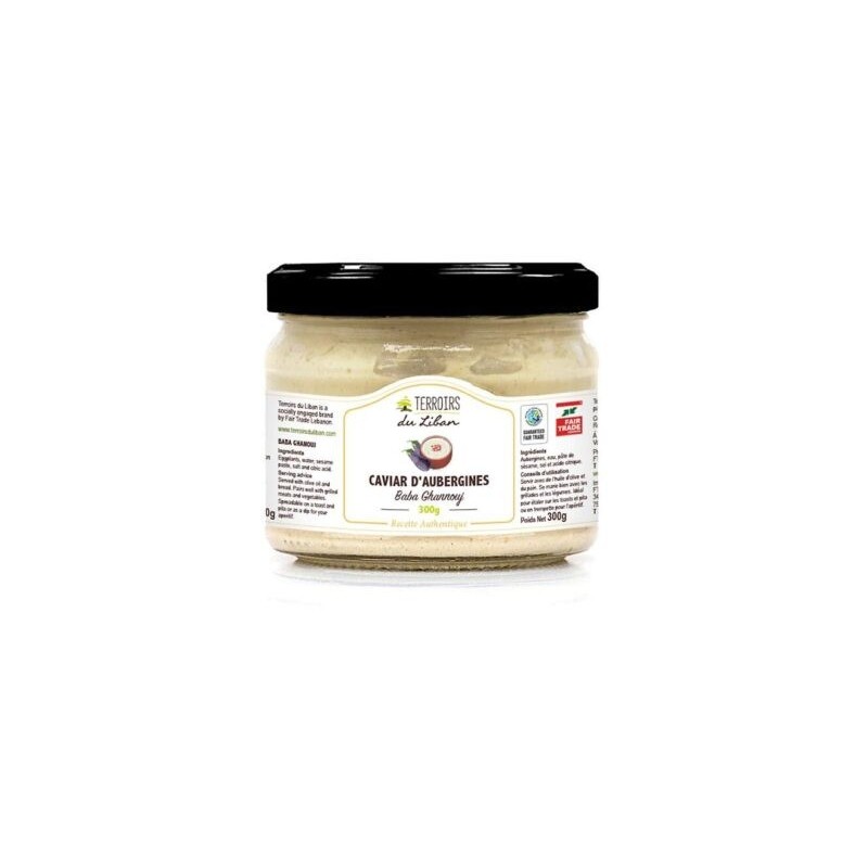 Caviar d'aubergines bio (Liban) 300g