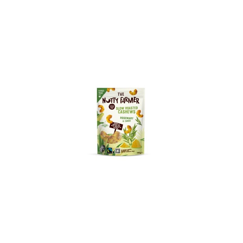 Noix de Cajou au curry, romarin et épices 100g