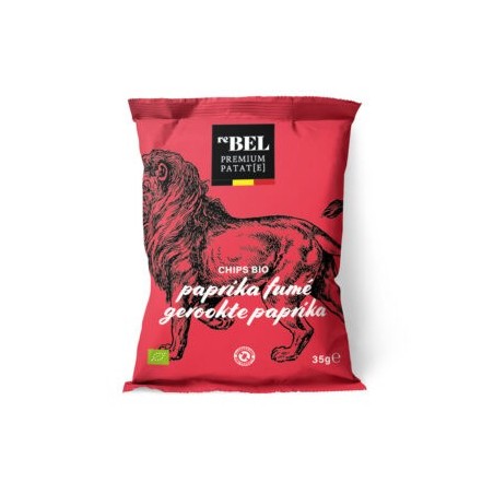 Chips ReBel paprika (Belgique) 35g