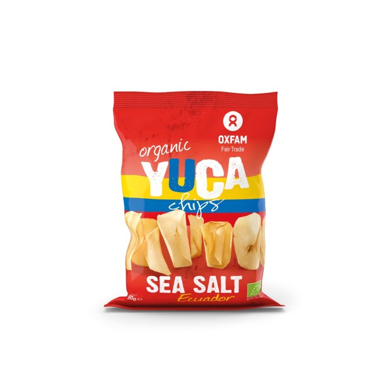 Chips de yuca BIO au sel marin 60 g