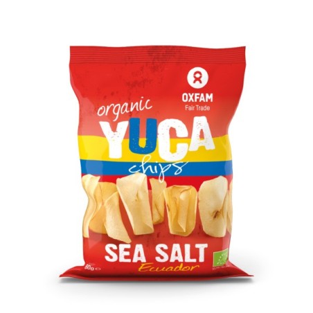 Chips de yuca BIO au sel marin 60 g