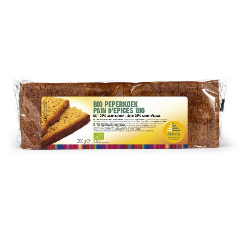 Pain d'épices bio miel Maya