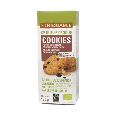 Cookies bio Ethiquable