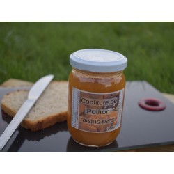 Confiture de potiron raisins secs.
