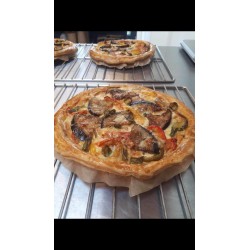 Quiche aux légumes du soleil 4 personnes