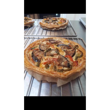 Quiche aux légumes du soleil 4 personnes