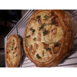 Quiche endive et jambon braisé 2 personnes