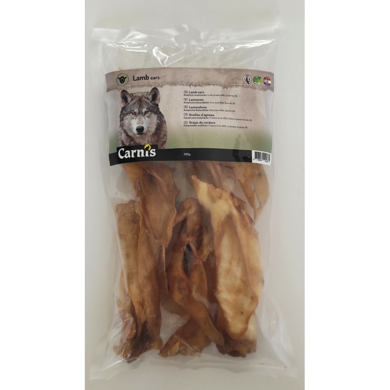 Oreilles d’agneau séchées – 200 gr