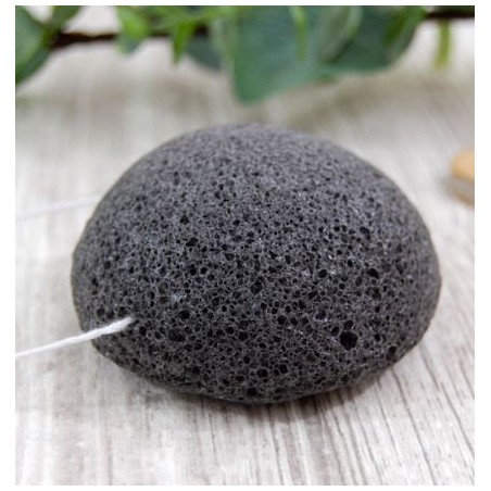 éponge konjac noire