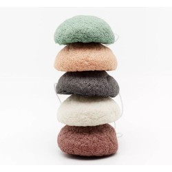 éponge konjac rose