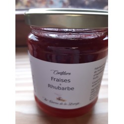 Confiture Fraise-Rhubarbe (230gr)