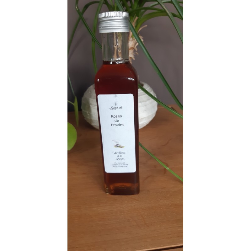 Sirop de Roses de Provins (250ml)