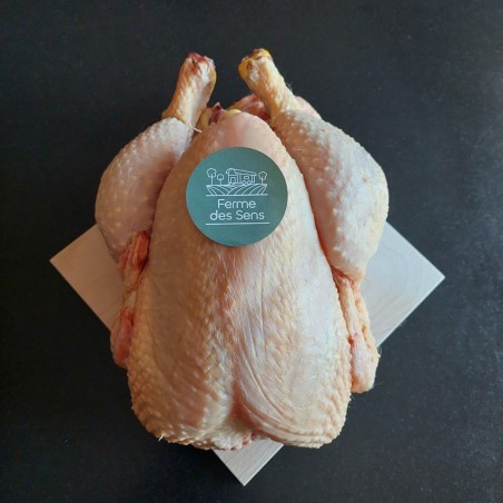 Ferme des Sens / Poulet brun BIO (gros, entier et congelé)