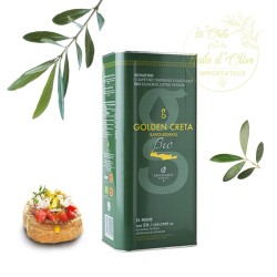 Huile d’Olive Extra Vierge Biologique AOP Messara ‘Golden Creta’ Savouidakis 5L