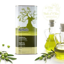 Huile d’Olive Vierge ‘Liolado Savouidakis’ – Bidon de 5L