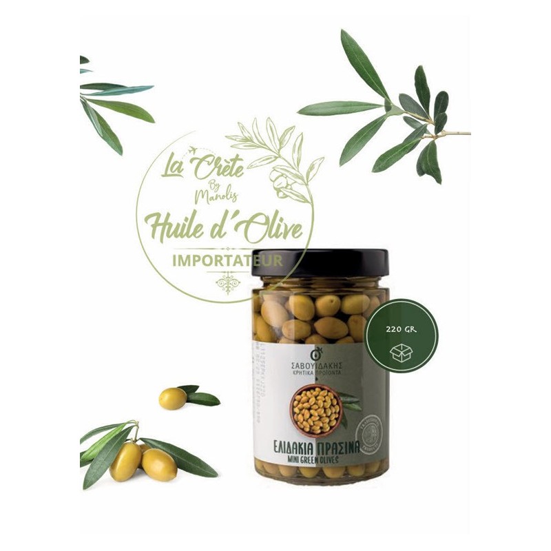 ELIDAKIA DE CRÉTE MINI GREEN SAVOUIDAKIS 220GR
