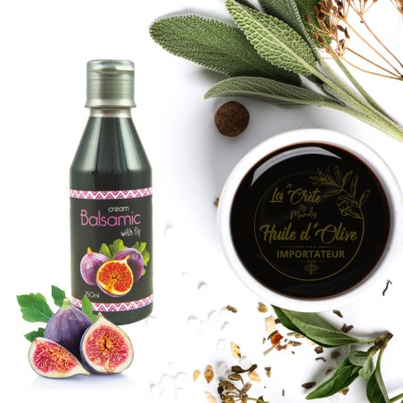 Crème de Vinaigre Balsamique à la Figue – Une Douceur Sophistiquée
