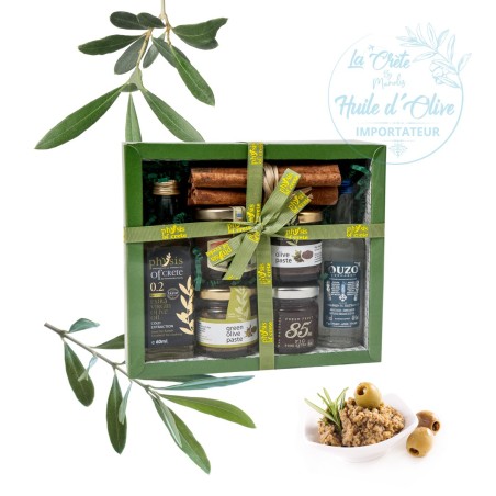 Coffret Dégustation L’Epicurien – Saveurs emblématiques de la Crète