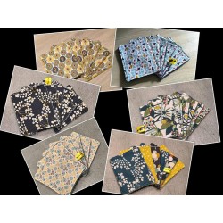 6 lingettes / débarbouillettes