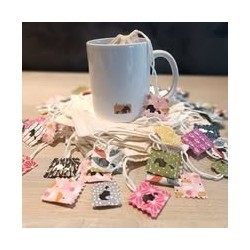 sachet de thé lavable